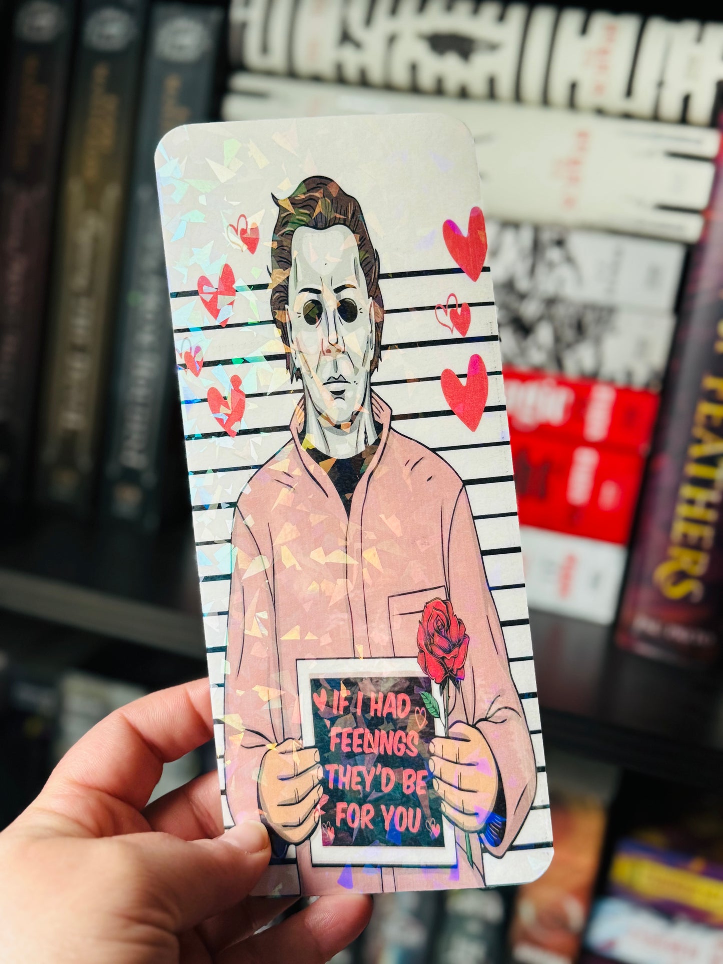 Killer Love Valentines Bookmarks