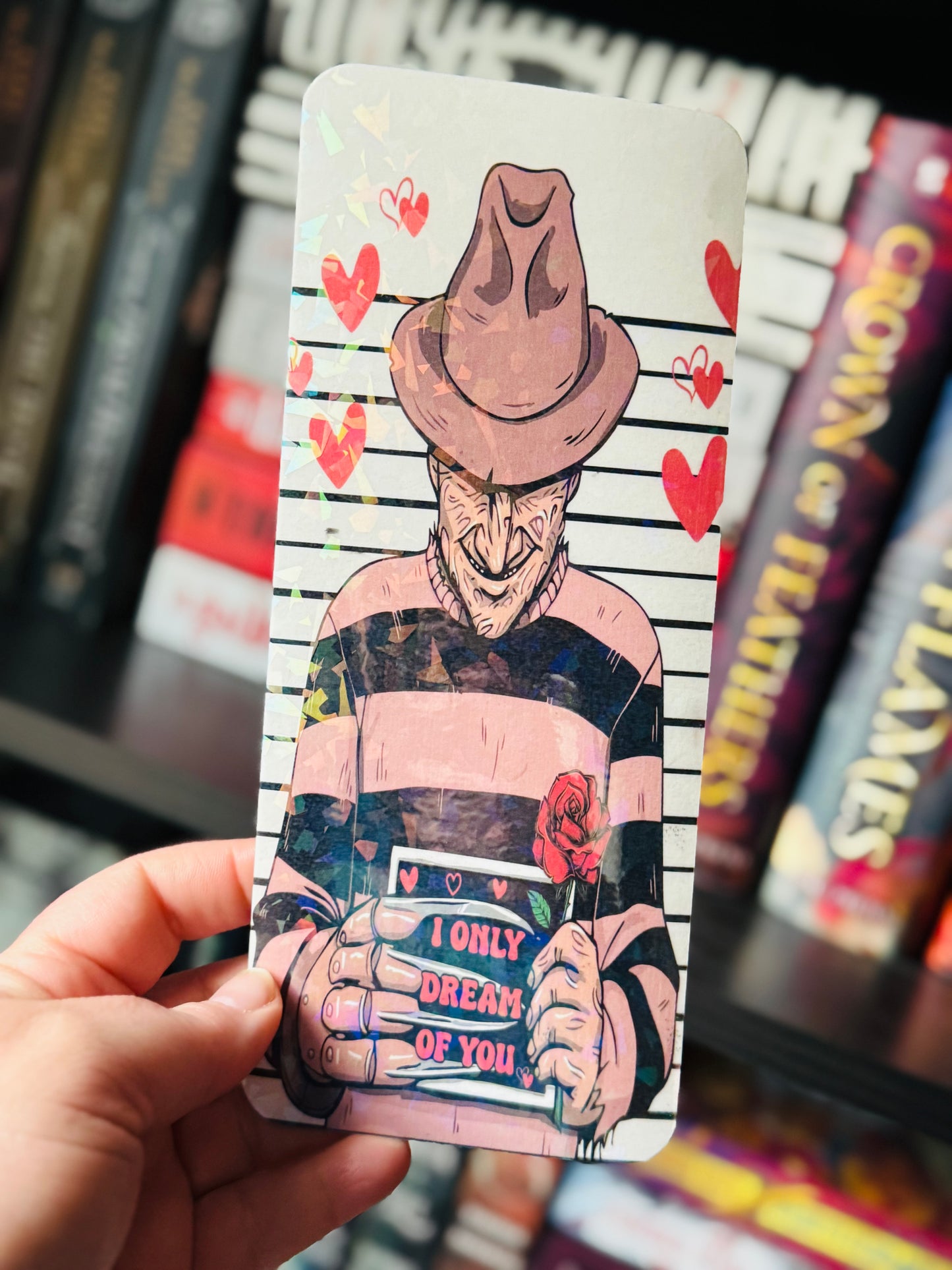 Killer Love Valentines Bookmarks