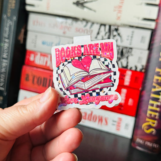 Love Language Books Magnetic Bookmark
