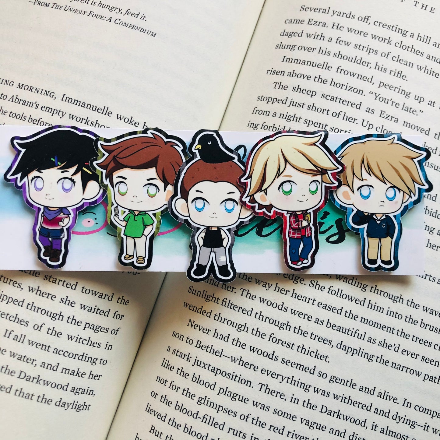 Raven Boys Inspired - Magnetic Bookmarks