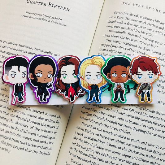 Six of Crows Inspired - Magnetic Bookmarks