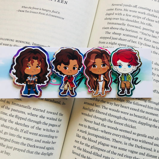 All the Stars and Teeth Inspired - Magnetic Bookmarks