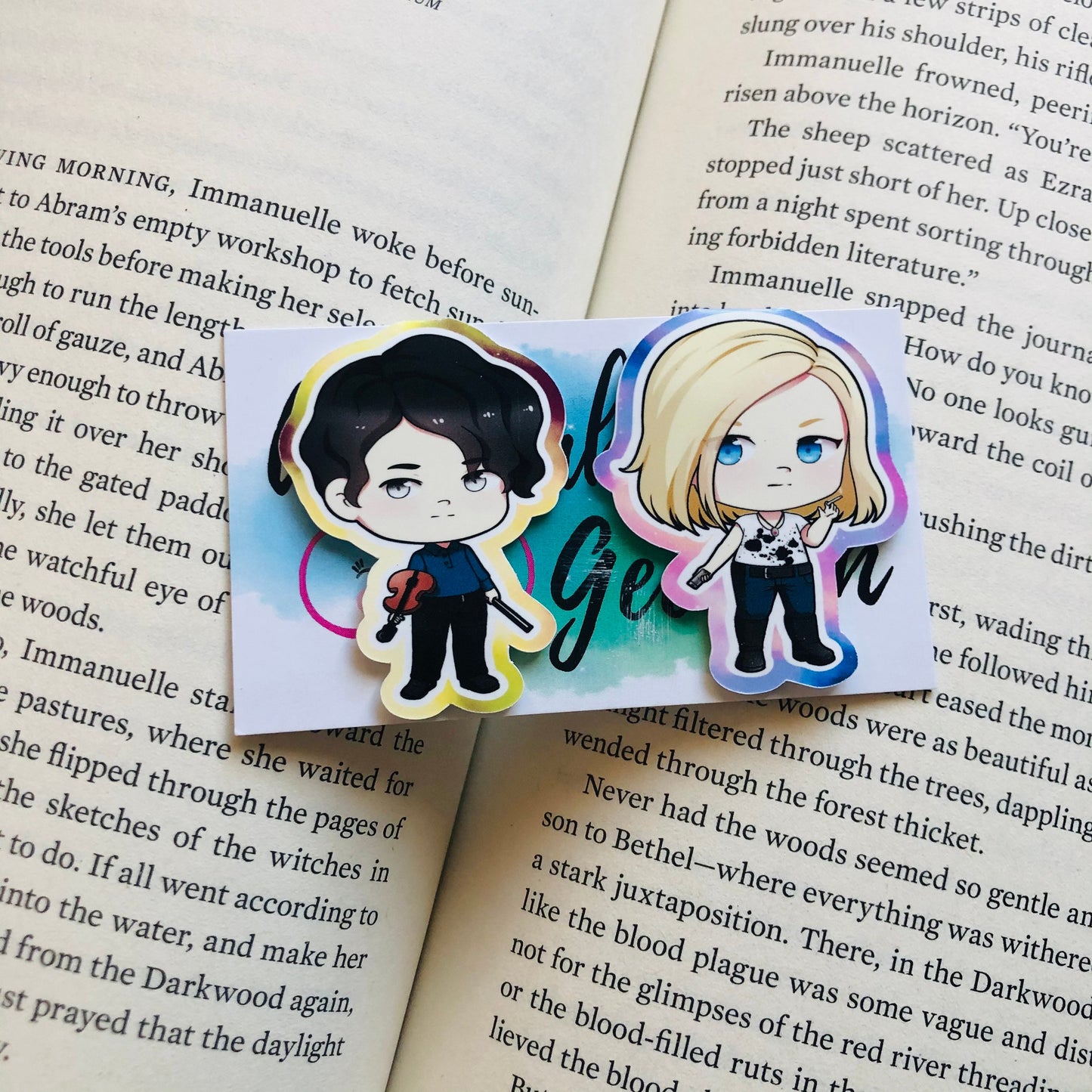 Savage Song Inspired Bookmarks