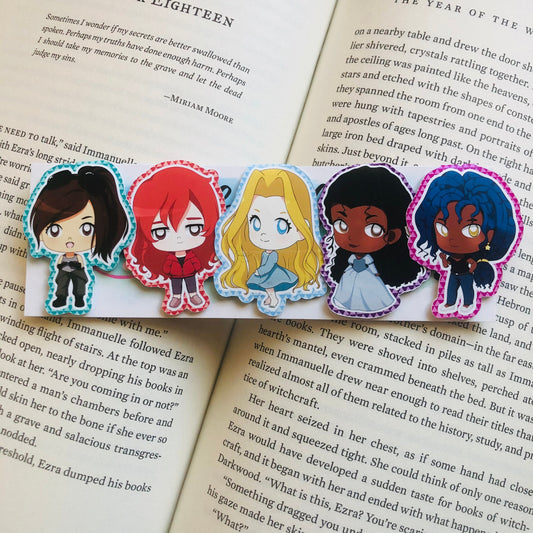 Lunar Chronicles Inspired - Magnetic Bookmarks