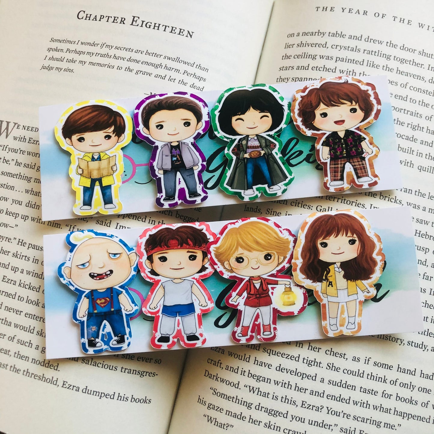 Goonies Inspired - Magnetic Bookmarks