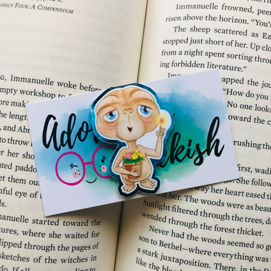 Alien Inspired - Magnetic Bookmark