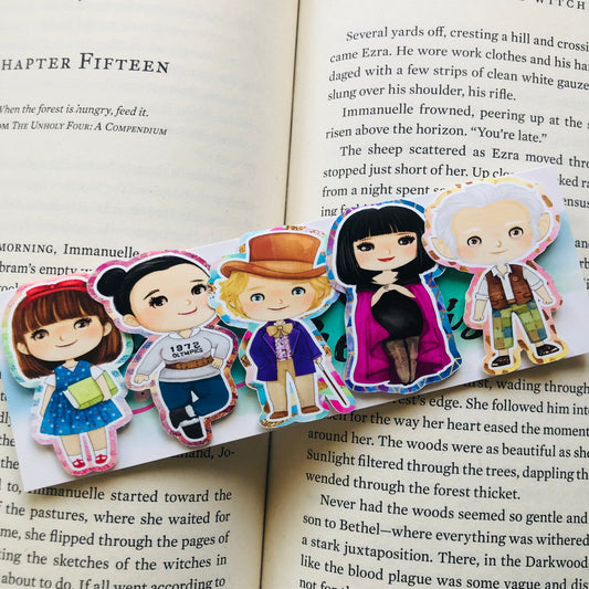 Roald Dahl - Matilda -  Inspired - Magnetic Bookmarks