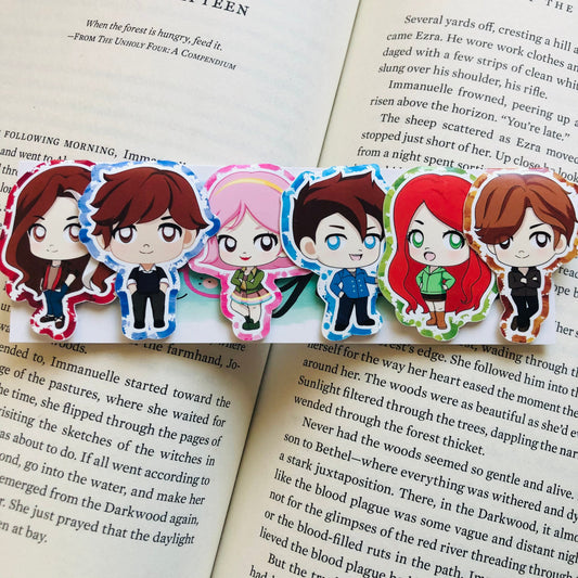 Anna and the French Kiss Inspired - Magnetic Bookmarks