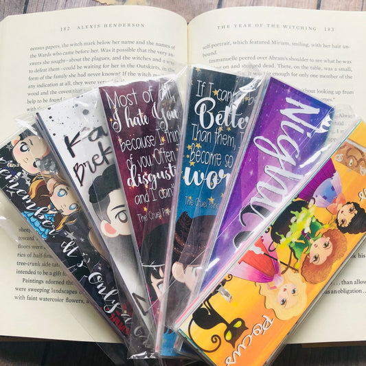 Mystery!! Inspired -  Magnetic Bookmarks