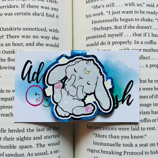Moon Bunny Inspired - Magnetic Bookmark
