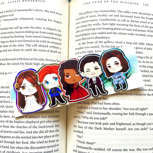Serpent and Dove Inspired - Magnetic Bookmarks