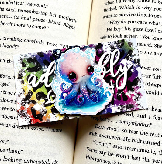 Octopus Inspired - Magnetic Bookmark