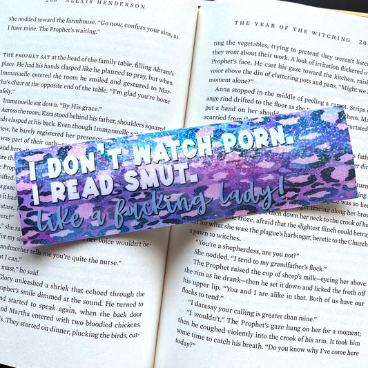 I Read Smut  - Laminated Bookmarks