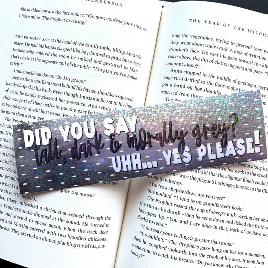 Morally Grey - Laminated Bookmarks