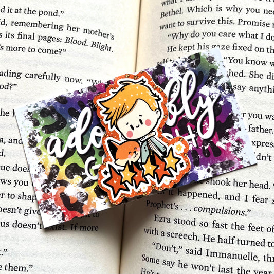 Fox & Boy Inspired - Magnetic Bookmark