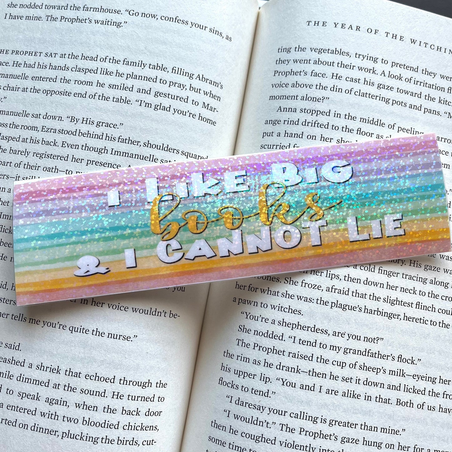 I like Big Books - Laminated Bookmarks