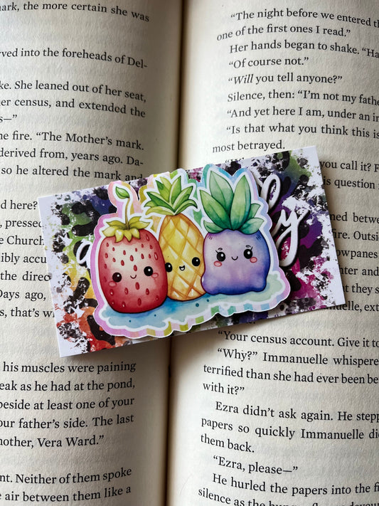 Fruit Trio Inspired - Magnetic Bookmark