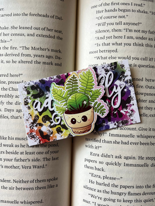 House Plant Inspired Bookmarks