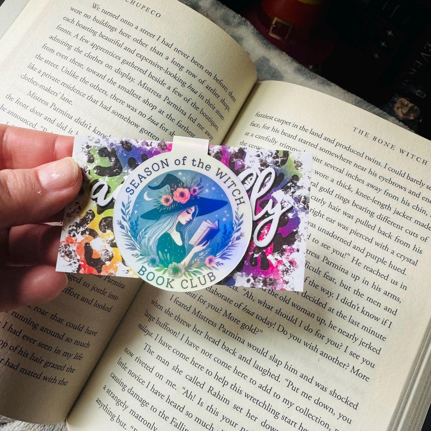 Season of the Witch Book Club Magentic Bookmarks