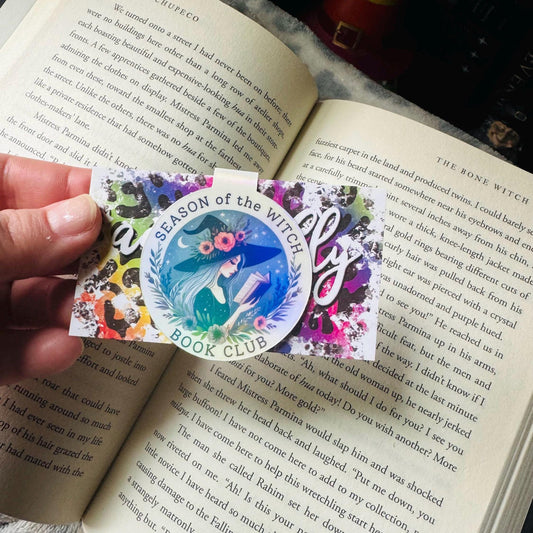 Season of the Witch Book Club Magentic Bookmarks