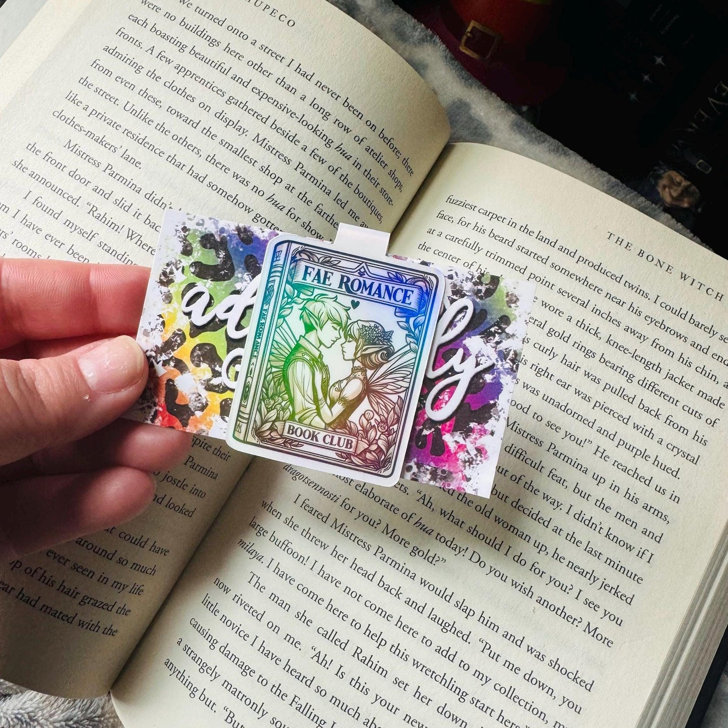 Fae Romance Book Club Magentic Bookmarks