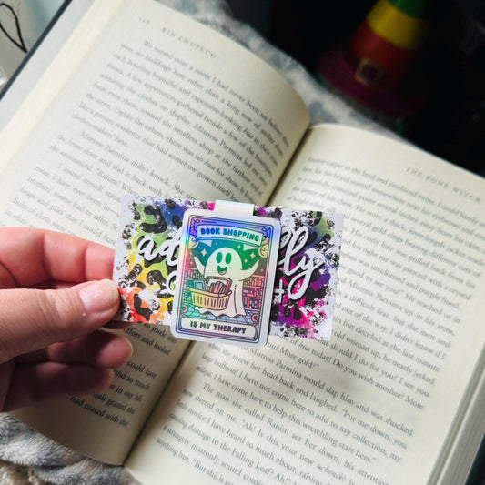 Ghost Shopping Magentic Bookmarks