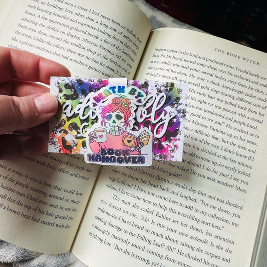 Book Hangover Magentic Bookmarks
