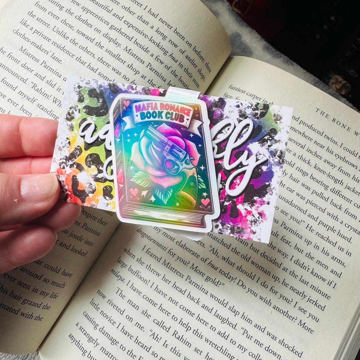 Mafia Romance Book Club Magentic Bookmarks