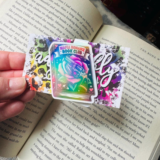 Mafia Romance Book Club Magentic Bookmarks